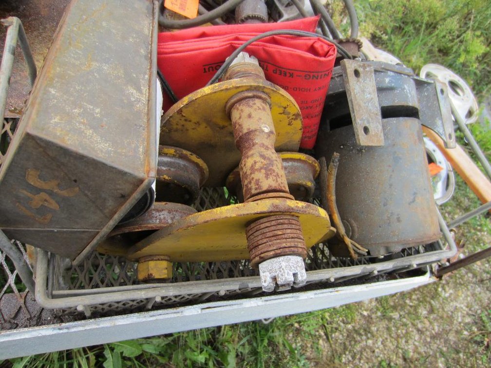 Electric Motor, Trolley, Shop Supplies, and More