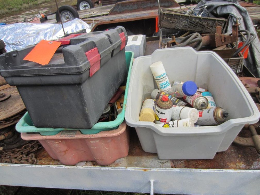 (3) Boxes of Shop Supplies