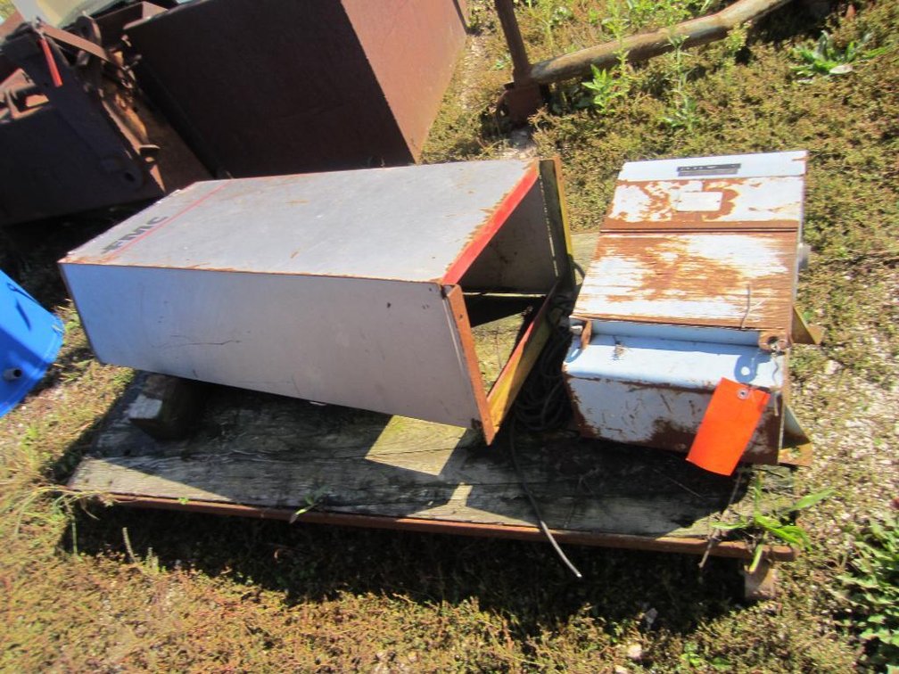 Electrical Box on Metal Framed Cart