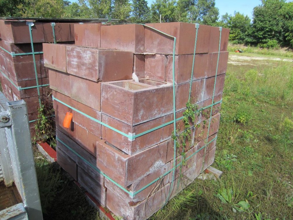 Pallet of Cinder Blocks