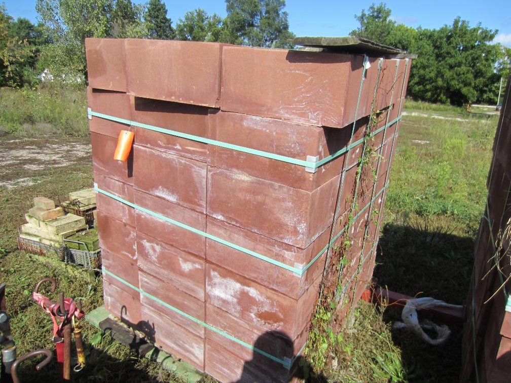 Pallet of Cinder Blocks