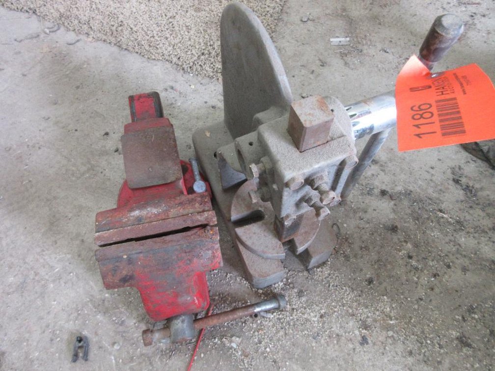 5" Bench Vice and Arbor Press