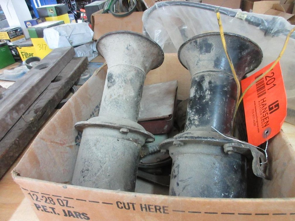 (2) Vintage Ford Horns