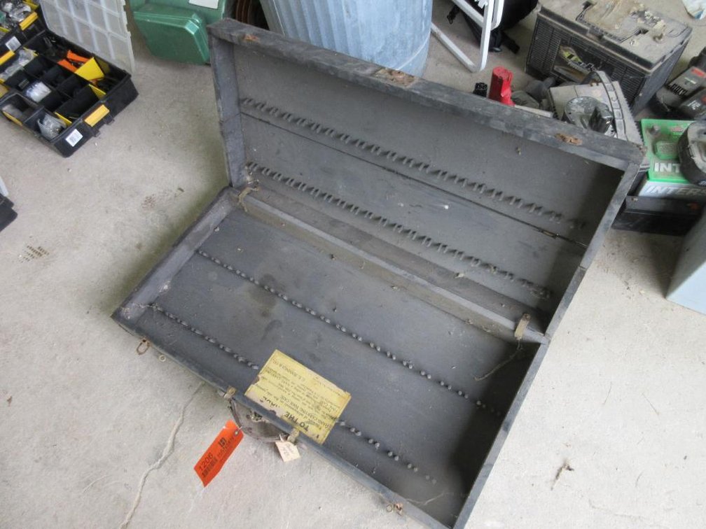 Vintage Wooden Tool Case