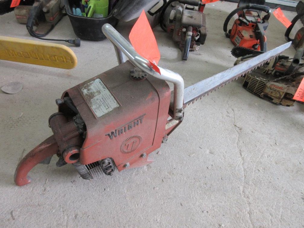 Vintage Wright Wood Saw