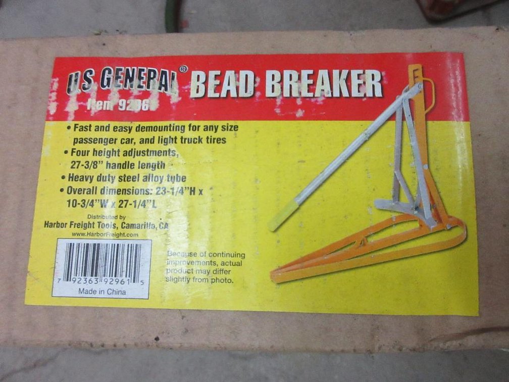 U.S. General Bead Breaker