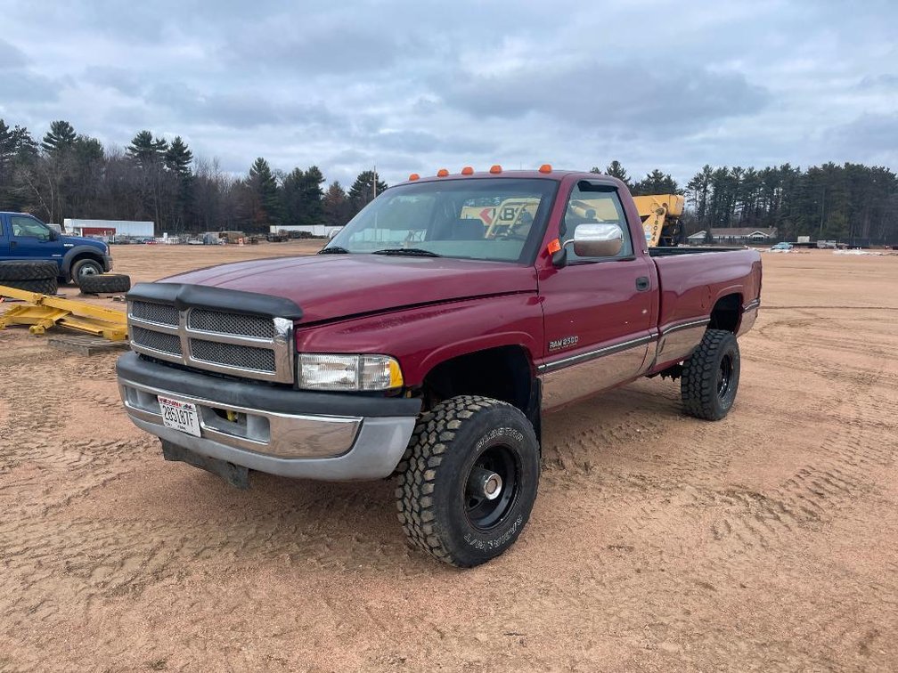 1996 Dodge Ram 2500 Pickup, NON-RUNNER (Has WI Title) (Nitke Yard, Mosinee, WI)