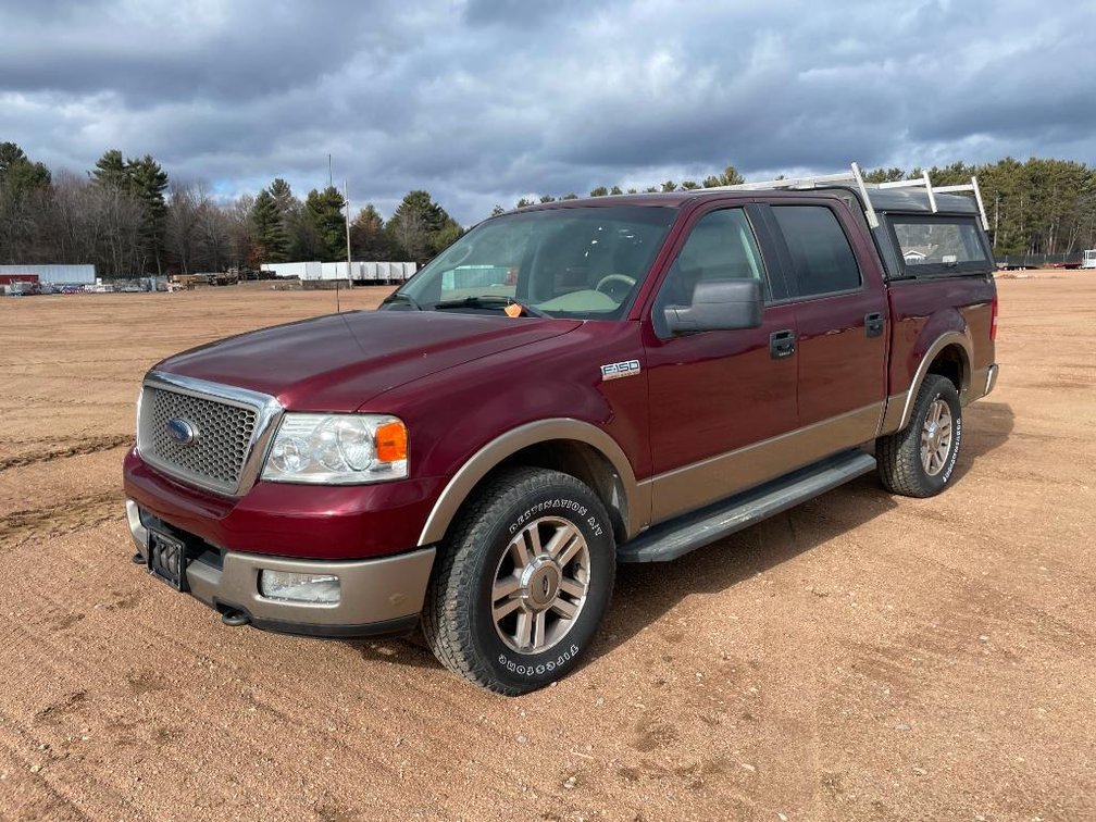 2005 Ford F150 Lariat 4x4 Pickup Truck (Has Title) (Nitke Yard, Mosinee, WI)