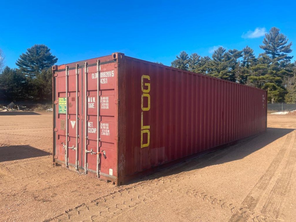 40' Storage Container (Nitke Yard, Mosinee, WI)