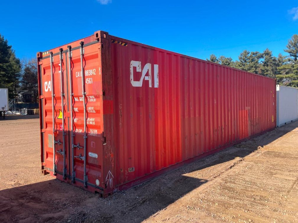 40' Hi-Cube Storage Container (Nitke Yard, Mosinee, WI)
