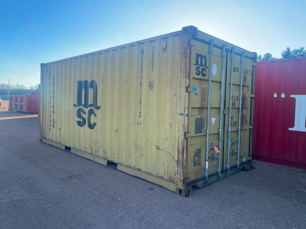 20' Storage Container (Nitke Yard, Mosinee, WI)