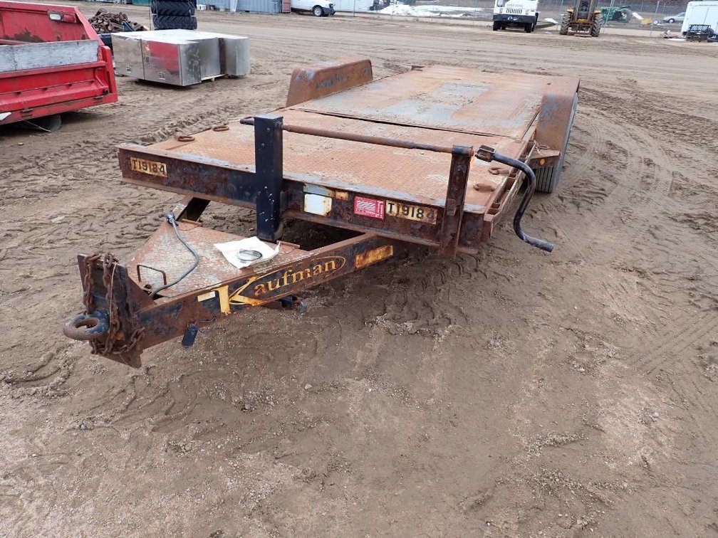 2012 Kaufman 22' Tilt Deck (Has Title) (Nitke Yard, Mosinee, WI)