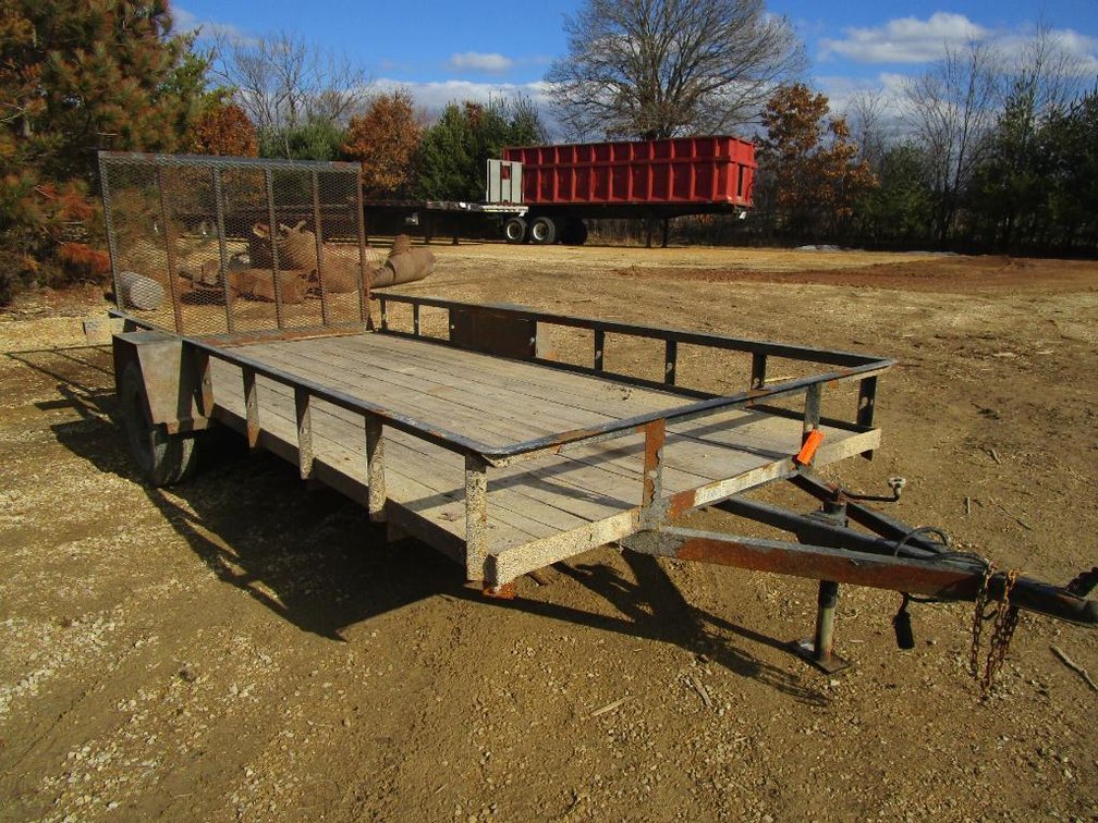 14' Single Axle Trailer (No Title) (Mondovi, WI)