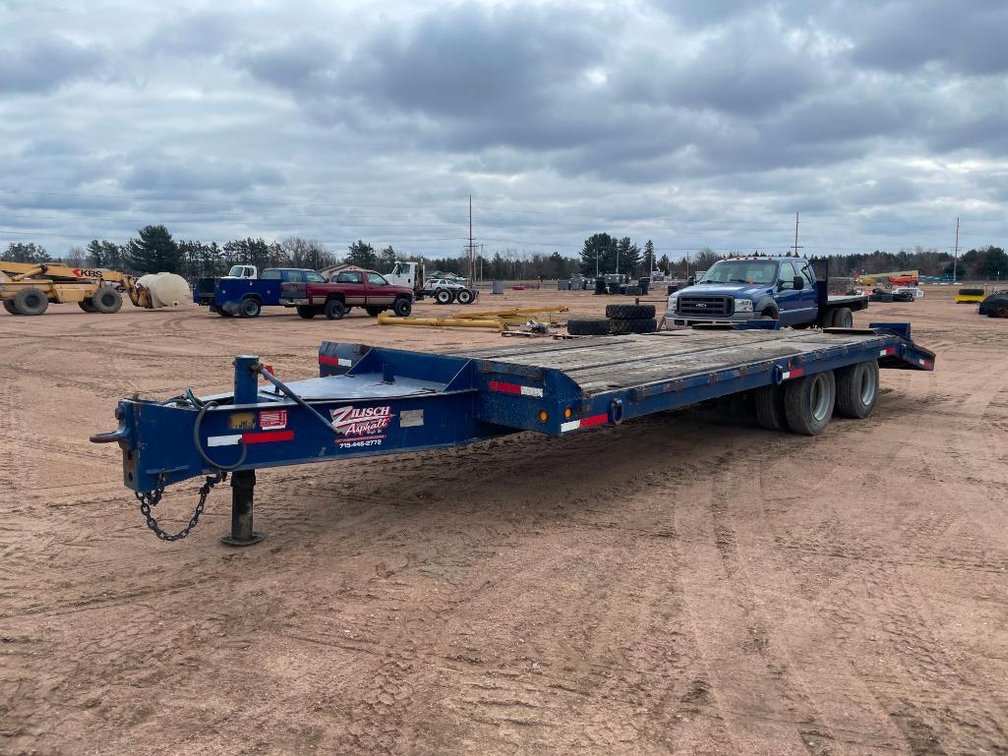1996 Eager Beaver 19' Tandem Axle Trailer (Has WI Title) (Nitke Yard, Mosinee, WI)