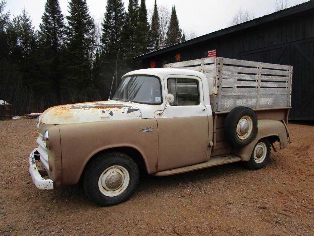 1956 Dodge C-4-C 3/4 Ton Pickup Truck (Has Title)(Merrill, WI)