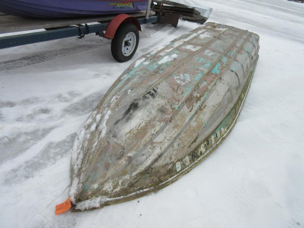 13' Aluminum Boat (Nitke Yard, Mosinee, WI)