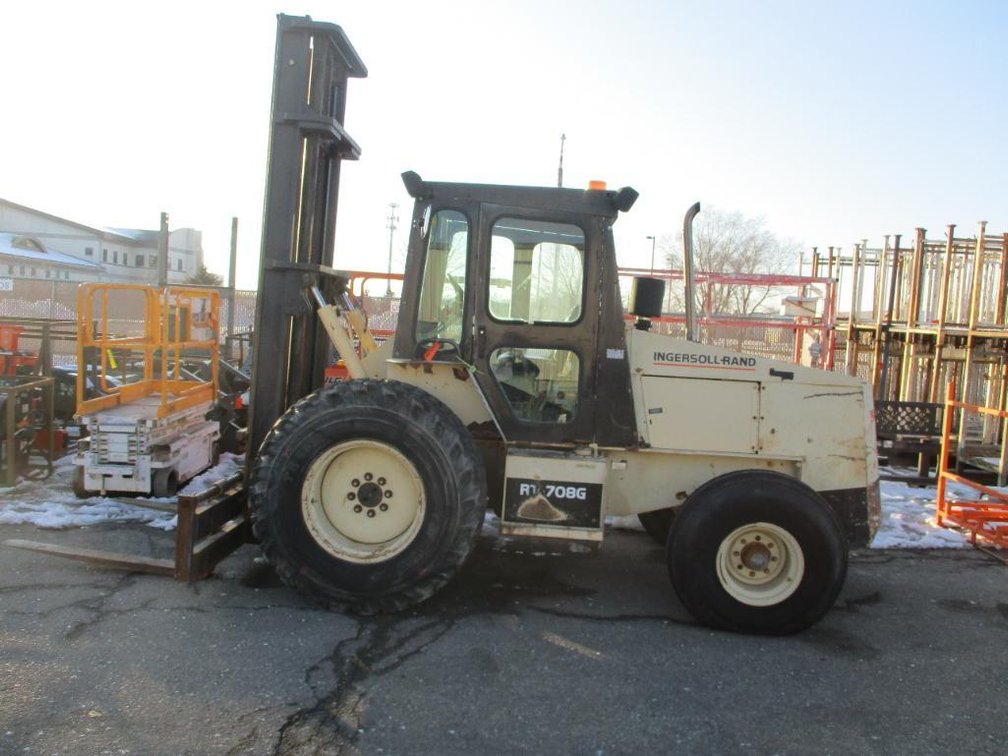 Ingersoll Rand 8,000 lb. Capacity Rough Terrain Forklift, Model RT-708G (O9)