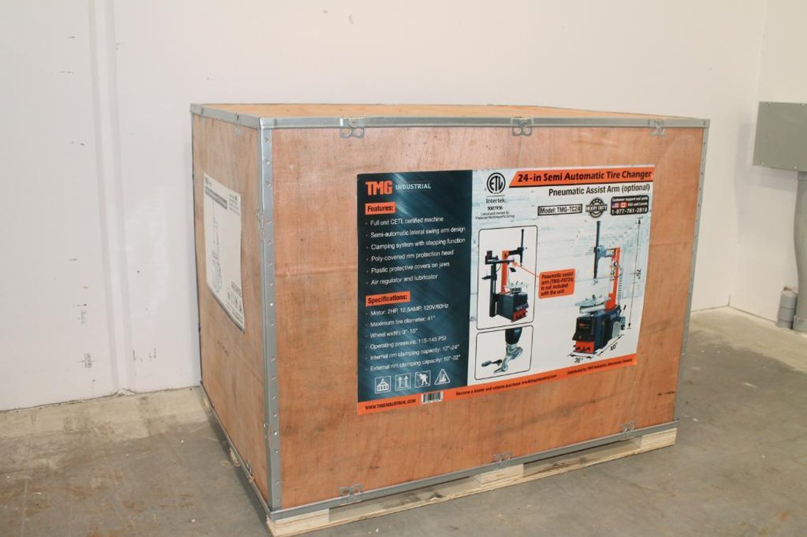 Semi-Automatic Tire Changer, 12''-24'' (H)