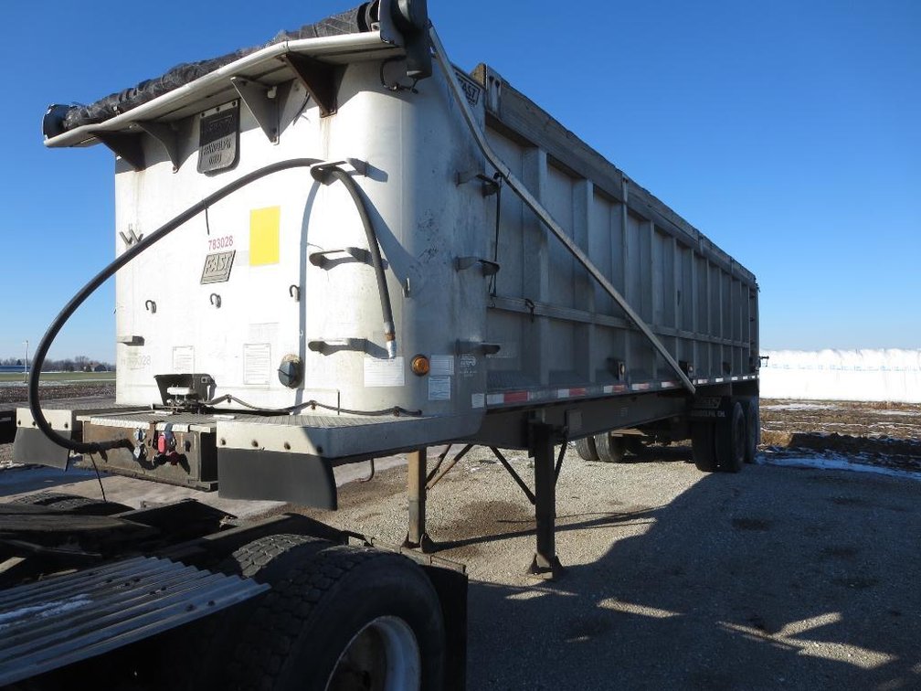 1999 East Semi Dump Trailer VIN:1E1D2S289XRJ23749 (Brillion, WI)