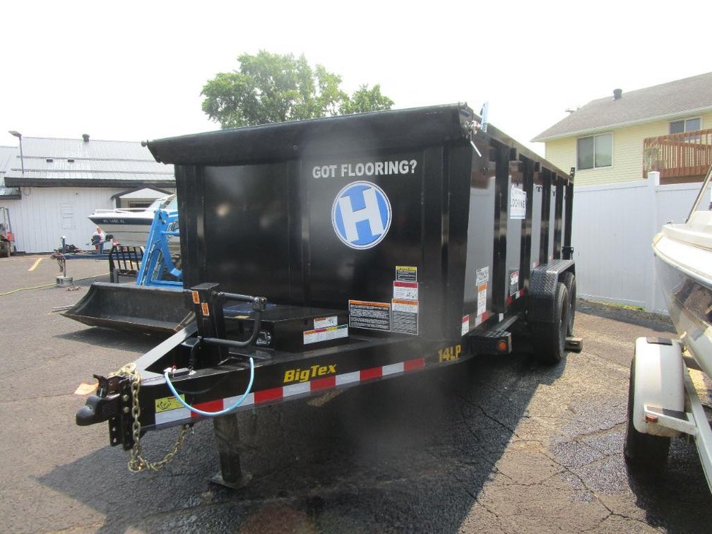 2023 Big Tex16' Tandem Axel Hydraulic Dump Trailer (Has WI Title)