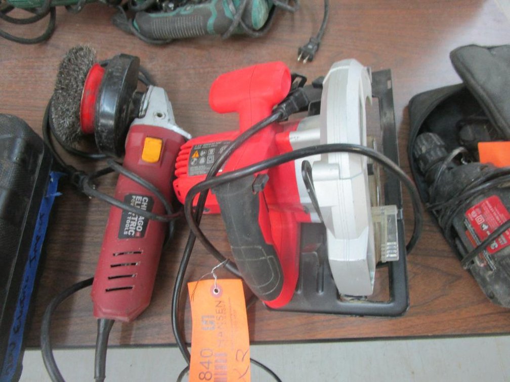 (2) Corded Power Tools