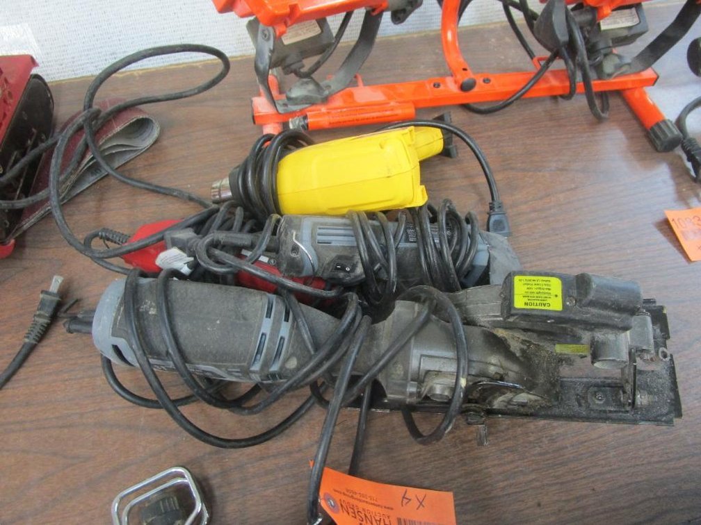 (4) Corded Power Tools