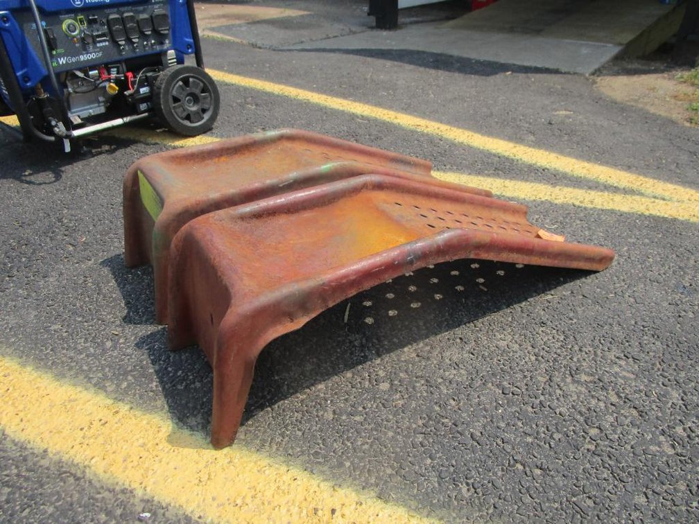 (2) Metal Car Ramps