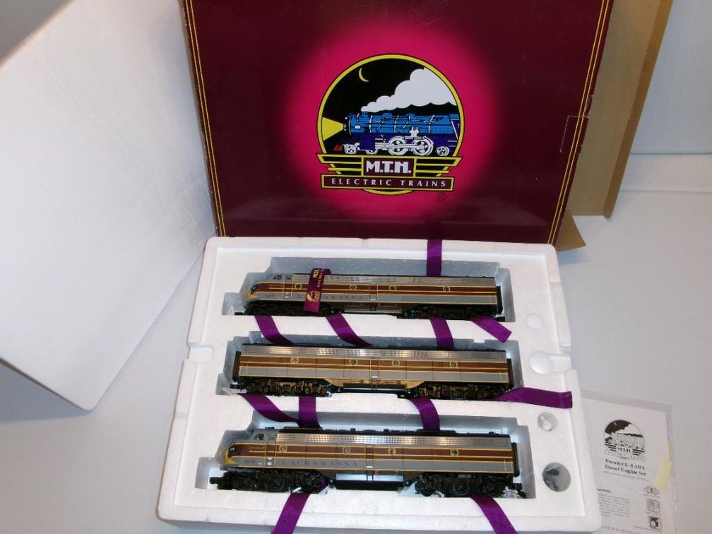 O-Scale M.T.H.  Lackawanna Diesel Engine Set