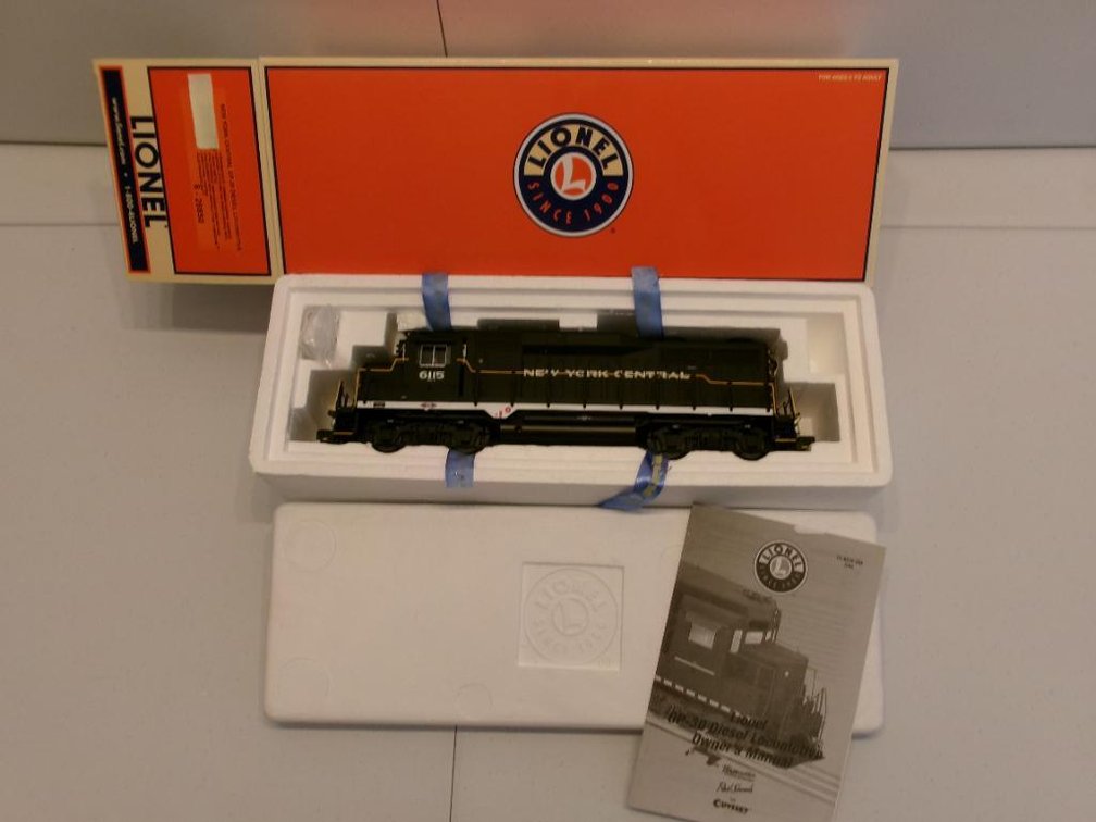O-Scale Lionel New York Central GP 30 Diesel Locomotive