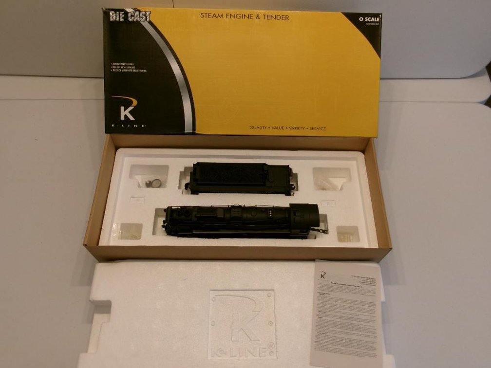O-Scale Steam Engine & Tender K3699 001CC Lima Demonstrator Berkshire & Tender
