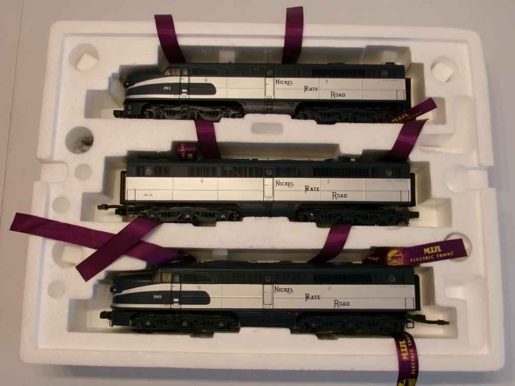 O-Scale M.T.H. Electric Trains, Alco Pa Aba Diesel Set