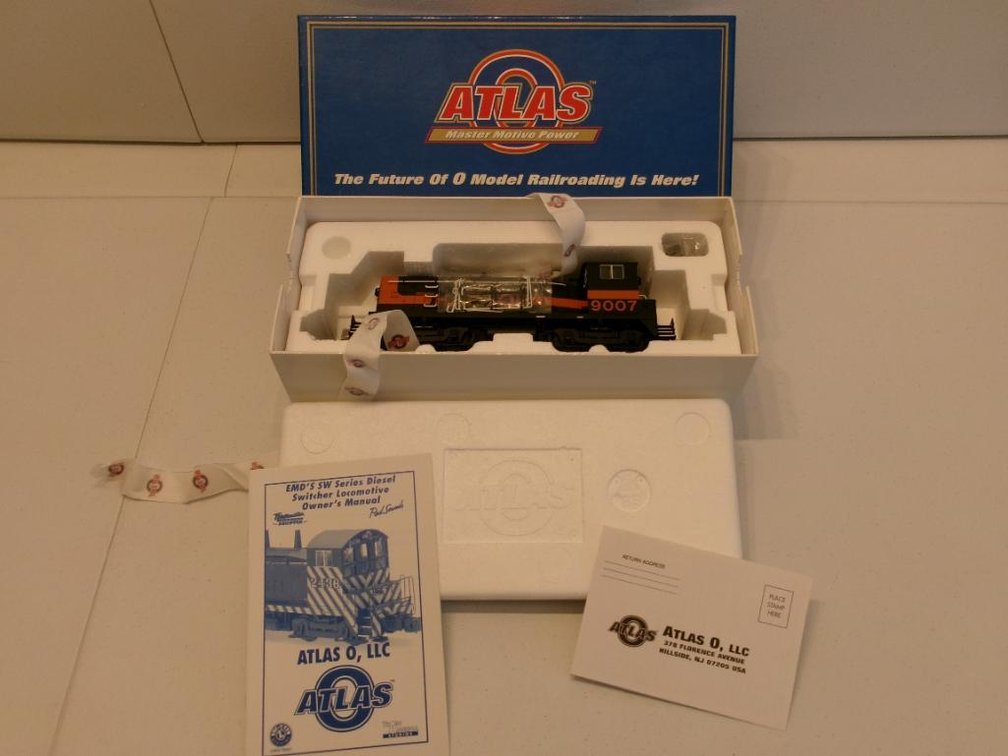 O-Scale Atlas Master Motive Power