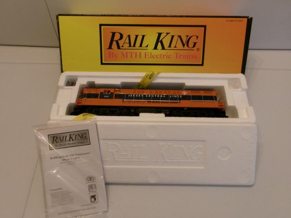 O-Scale Rail King by MTH Electric Trains FM Trainmaster Diesel Engine