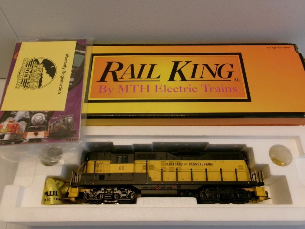 O-Scale Rail King by MTH Electric Trains, GP-9 Diesel Engine