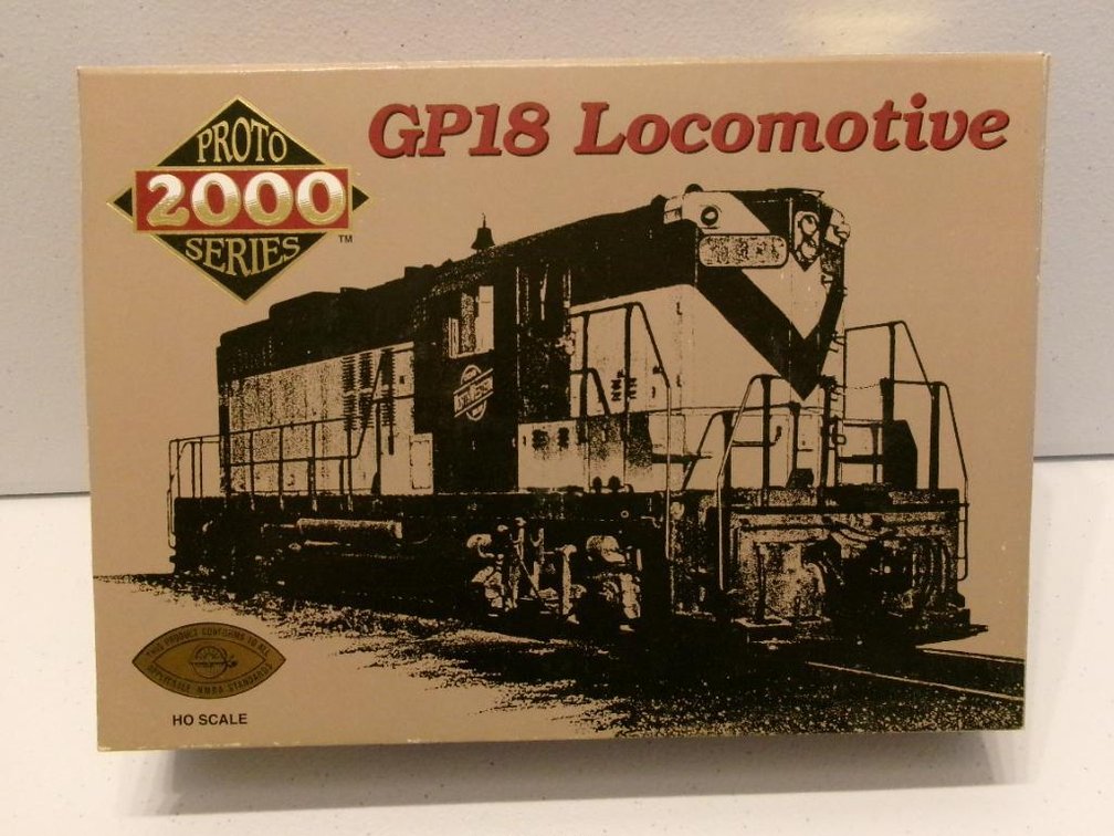 HO -Scale GP18 Locomotive