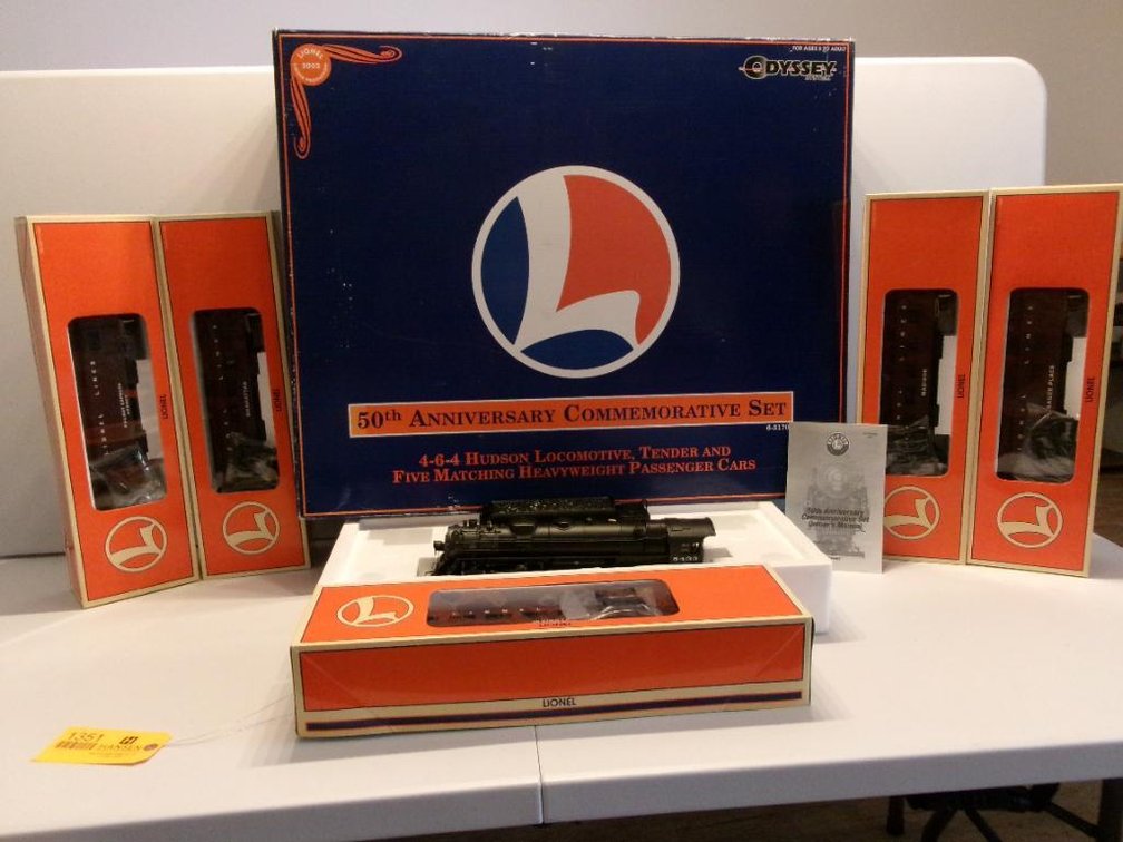 O-Scale, Lionel, 50th Anniversary Commemorative Set