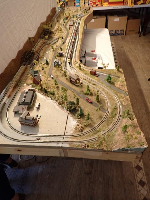 Model Train Display,  Z scale