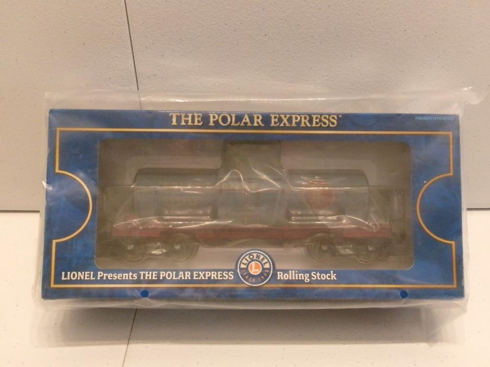 O-Scale Lionel, The Polar Express 8000 Gallon Tank Car