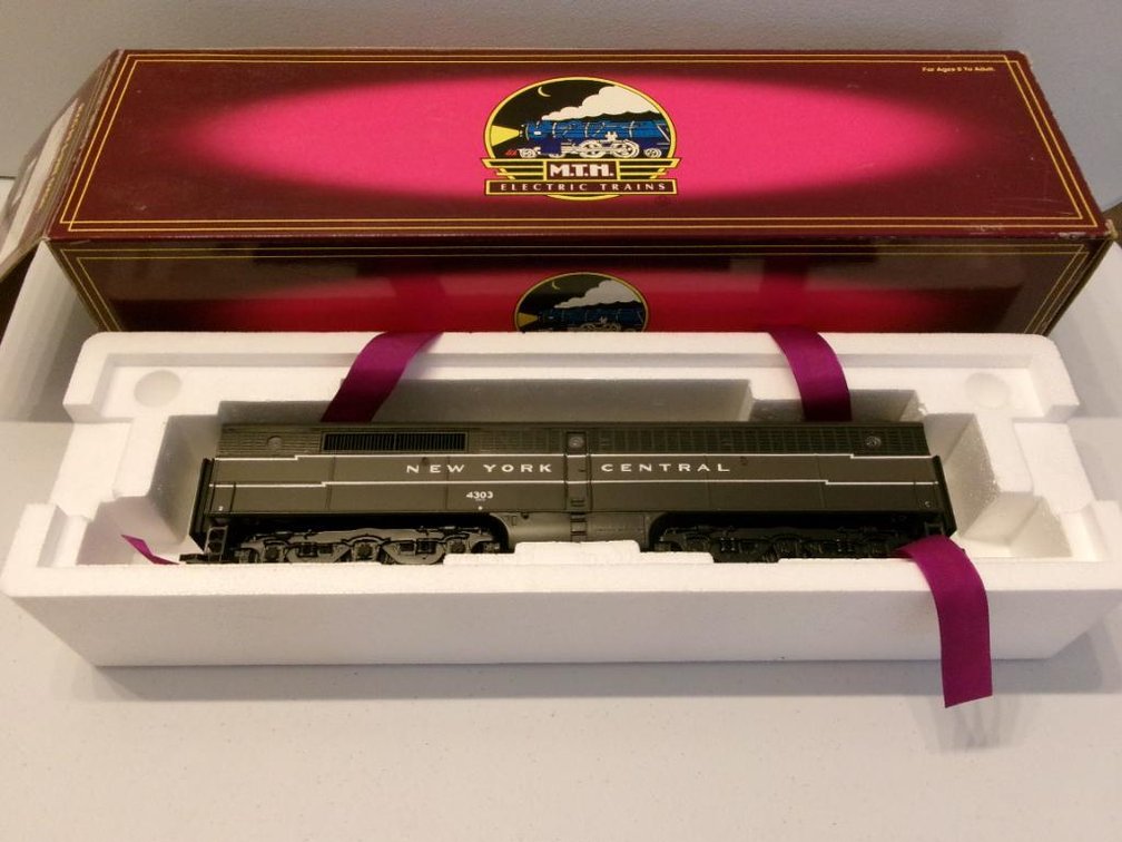 O-Scale M.T.H. Electric Trains, ALCO PA B-Unit Diesel