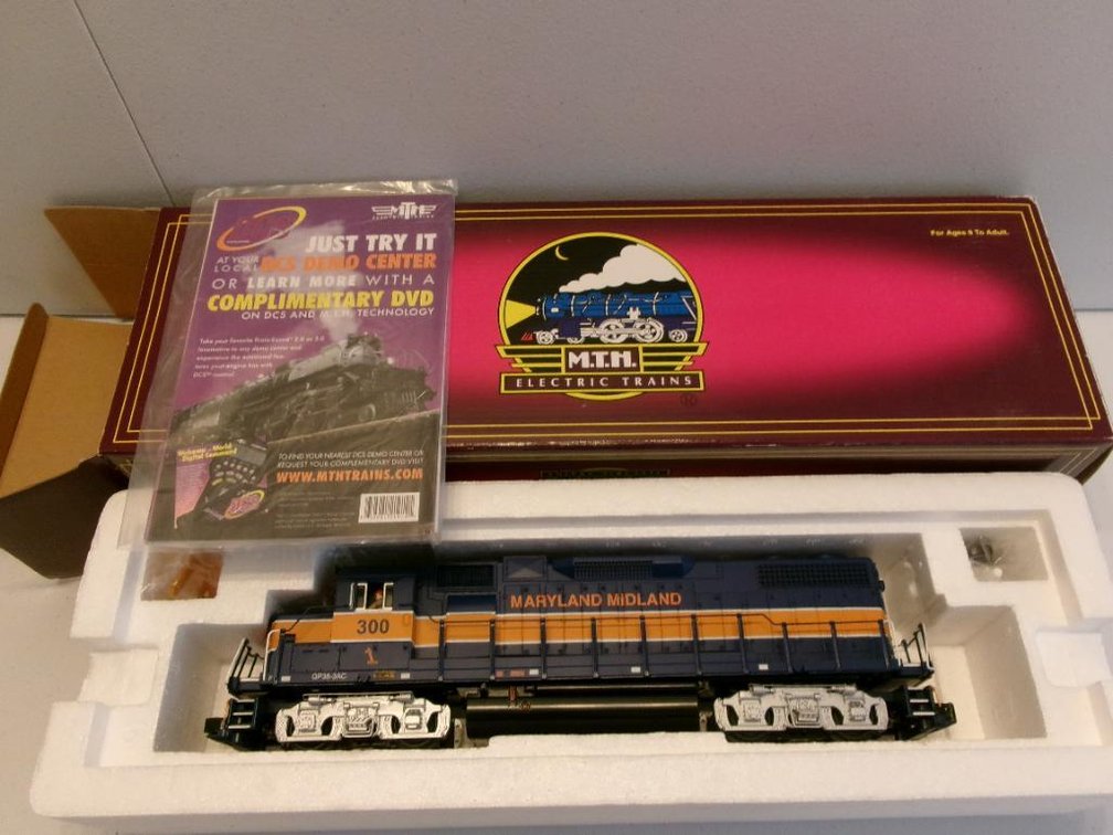 O-Scale  M.T.H. Electric Trains GP 38-2 Diesel Engine