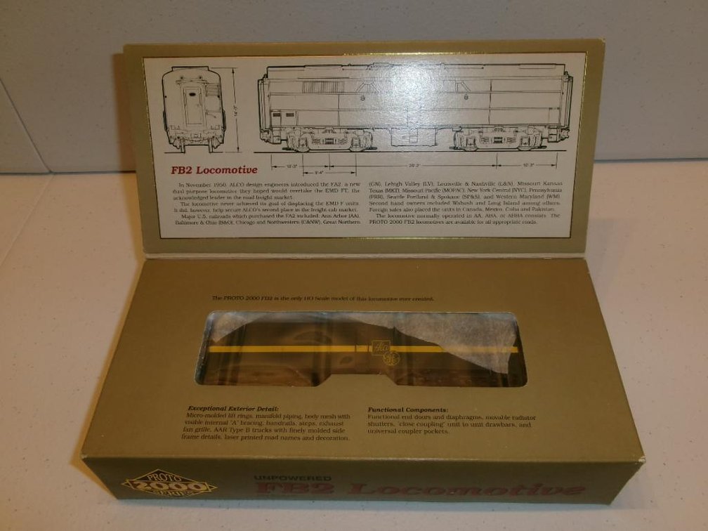 HO-Scale FB2 Proto 2000 Series