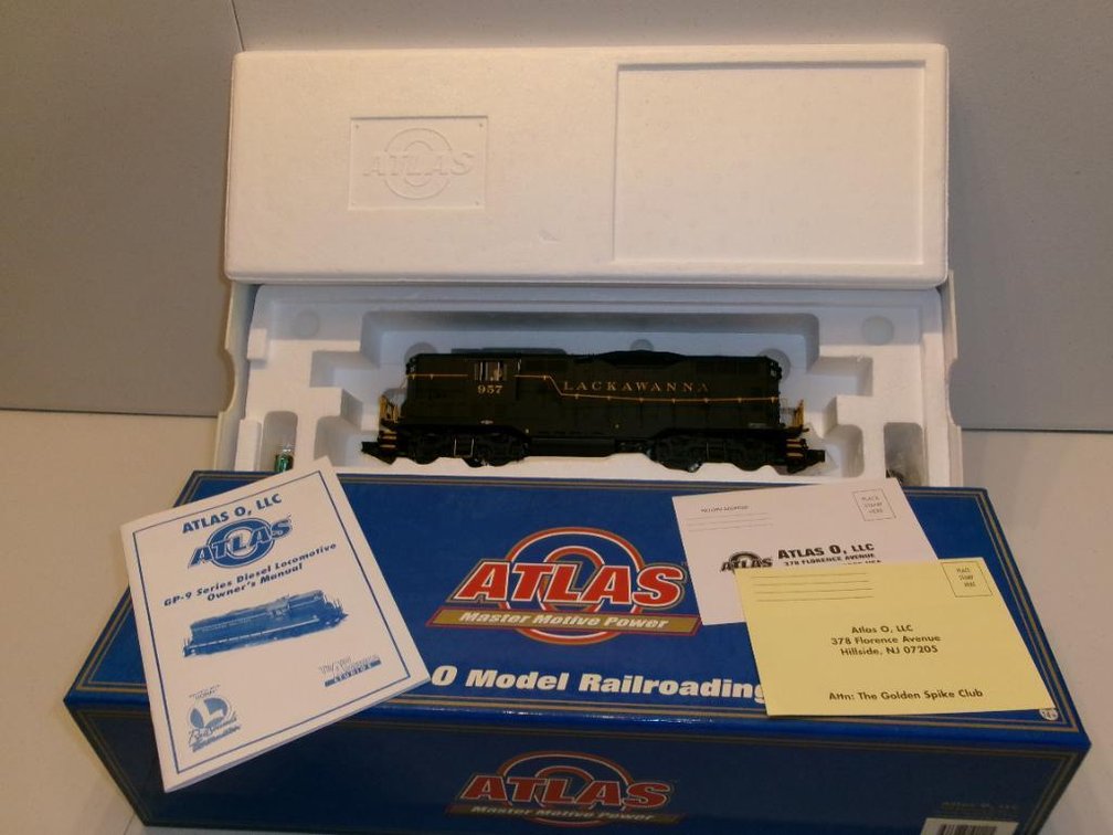 O-Scale Atlas Master Motive Power Locomotive