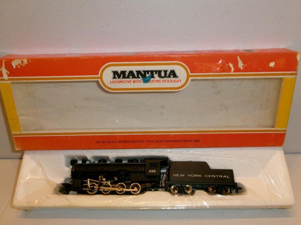 HO-Scale Mantua New York Central Locomotive