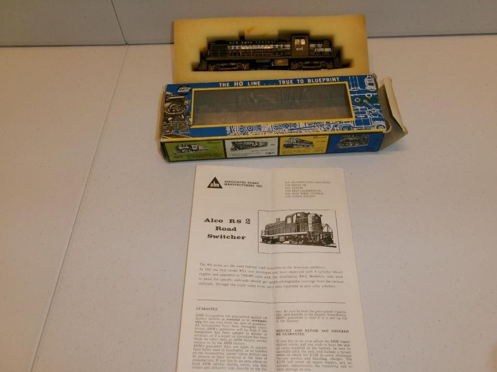 HO-Scale AHM , Alco RS-2