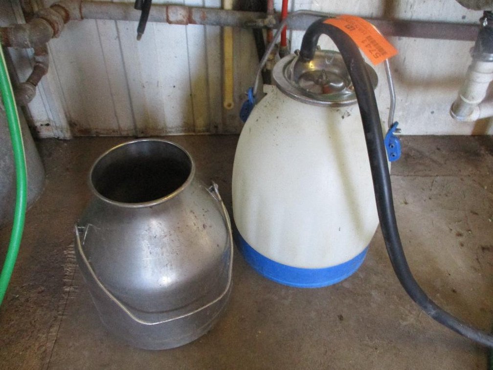 Floor Milk Pails