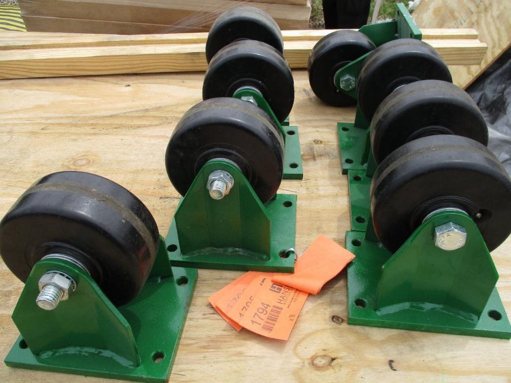 (8) Heavy Duty Caster Wheels