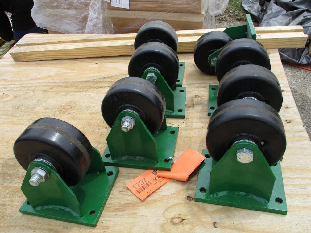(8) Heavy Duty Caster Wheels