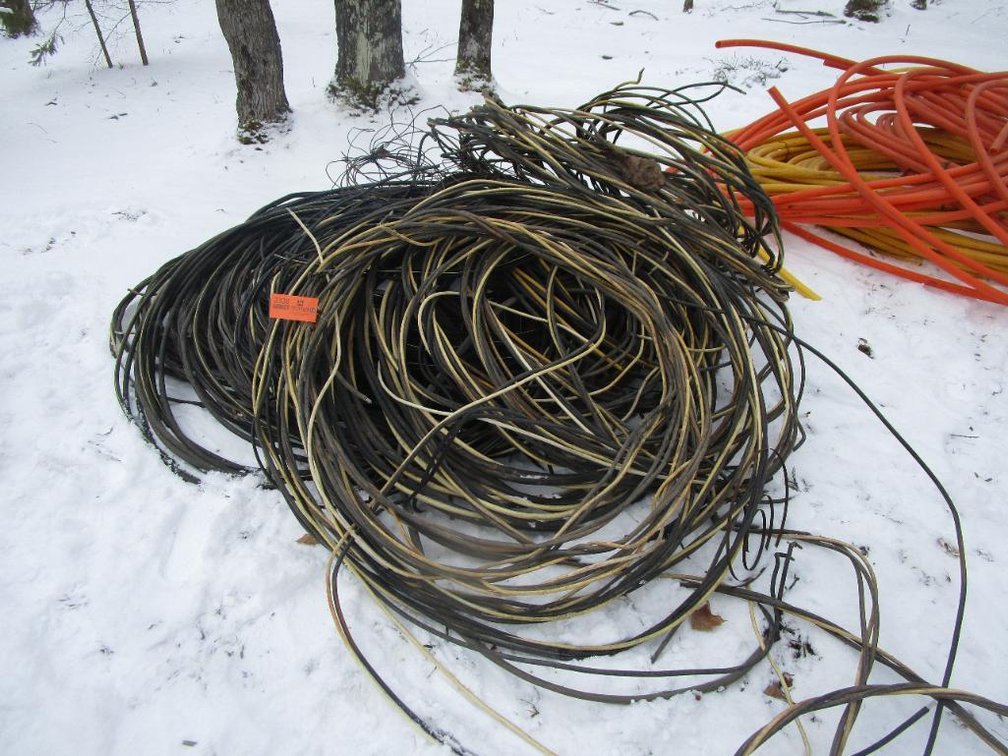 Various Rolls of Heavy Duty Electrical Cable