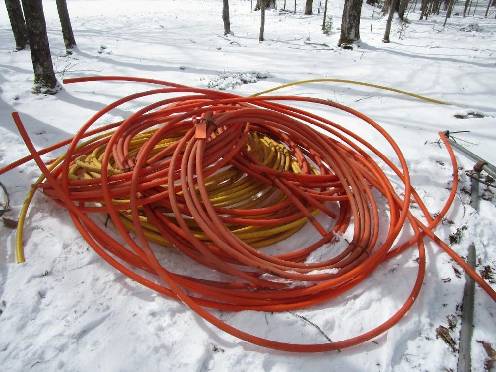 Rolls of 1" Gas Tubing
