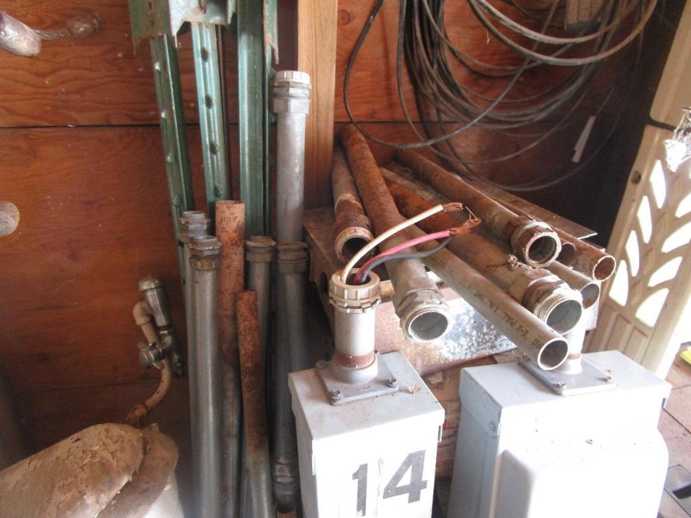 "T" Posts, Electrical Boxes and Metal Conduit